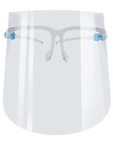 Cubrecara con lentes
