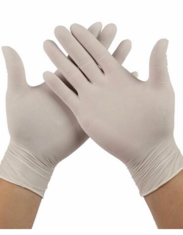 Guantes de látex (caja de 100 und.)