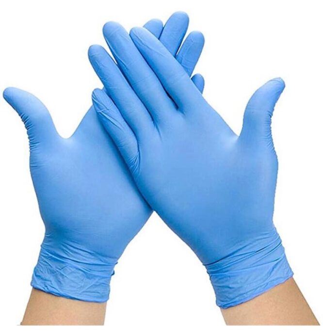 Guantes de Nitrilo (caja 100 und)