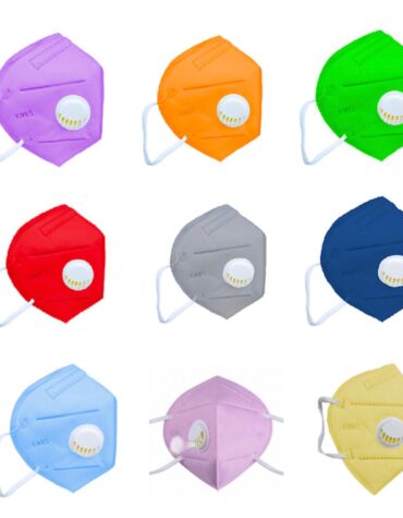 Mascarillas KN95 filtro (Colores) unidad