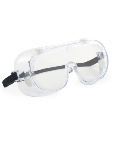 Lentes de protección con amarre elástico
