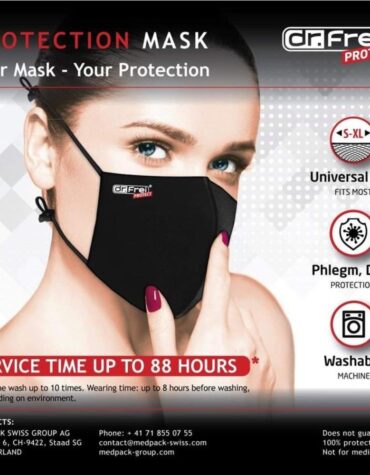 Mascarillas Dr. Frei lavable/reusable (caja de 100 und.)